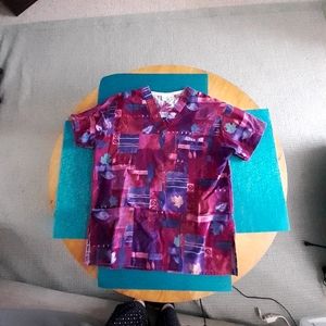 PEACHES Nursing Nurse's Uniform Scrubs Scrub Top